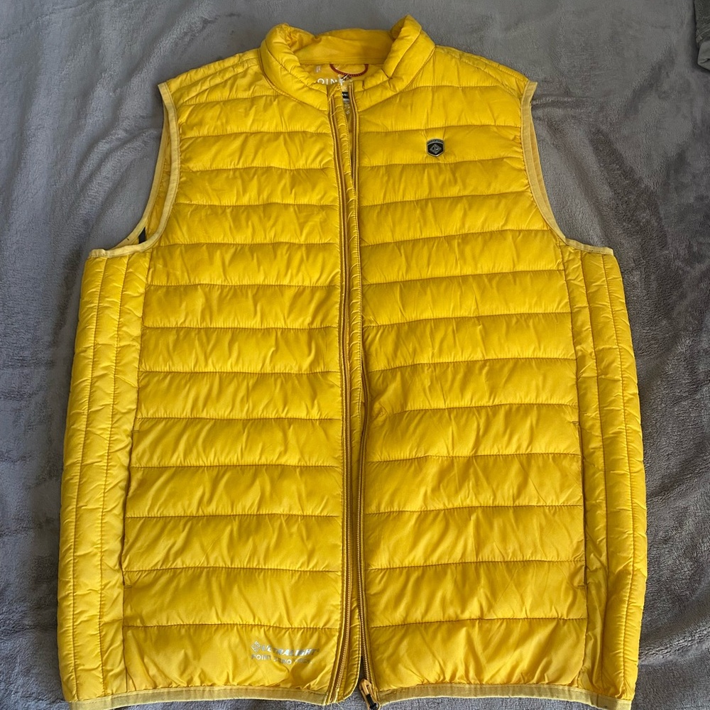 Yellow Puffer Jacket(Light Jacket)